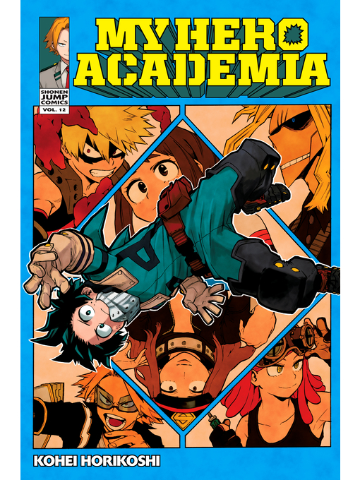 Cover of My Hero Academia, Volume 12